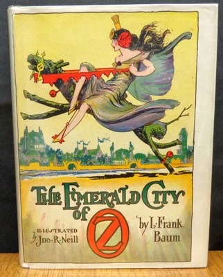 THE EMRALD CITY OF OZ By L. Frank Baum Later printing in Dust Jacket - Image 1 of 4