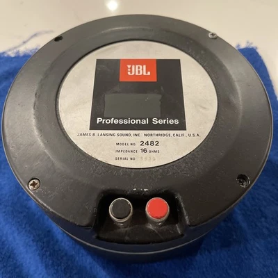 Controlador de bocina 1-JBL 2482 16-OHM ALNICO con diafragma JBL de fabricante de equipos originales Foto 1 de 4