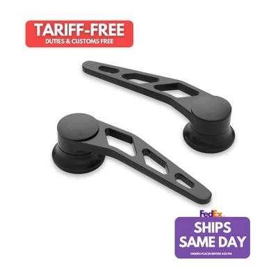 Lokar XIDH-2008, 2 Pack Black Aluminum Black Billet Aluminum Do Or Handle Gm/For - Image 1 of 4