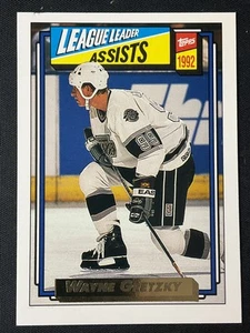 1992-93 Topps #123 Gold Wayne Gretzky Los Angeles Kings VG-VGEX - Picture 1 of 2