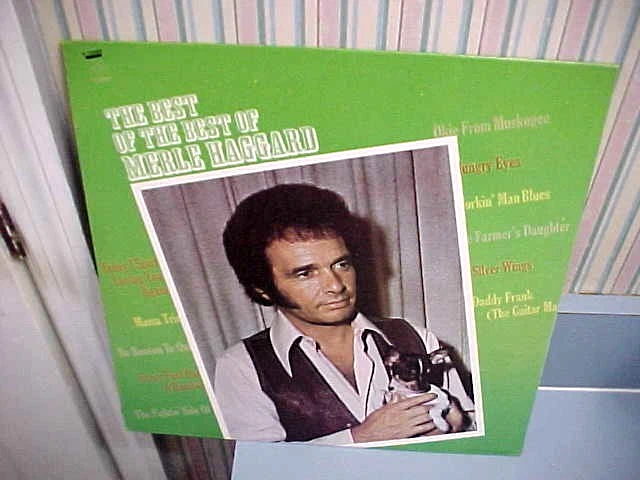 MERLE HAGGARD -THE BEST OF THE BEST OF MERLE HAGGARD-NM VINYL & EX AUDIO / COVER - Image 1 of 4