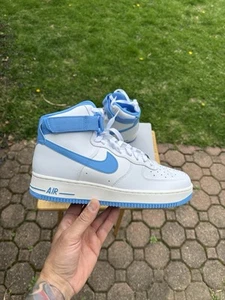 WMNS Nike Air Force 1 High OG QS ‘University Blue’ Sz M10.5 - Picture 1 of 8