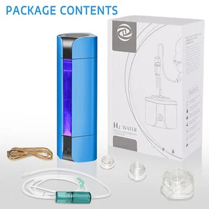 Portable Hydrogen RichWater Rechargeable Ionizer Generator Bottle Water Purifier - Picture 1 of 14