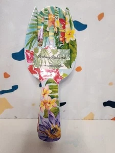 NEU TOMMY BAHAMA Löffel und Gabel Salat Servierutensilien Set hawiische Blumen - Bild 1 von 5
