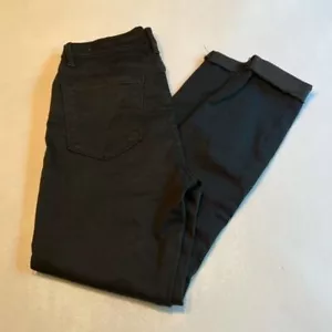 FRAME Ali High Rise Cigarette Black Denim Jeans Slim Fit Größe 28 - Bild 1 von 9