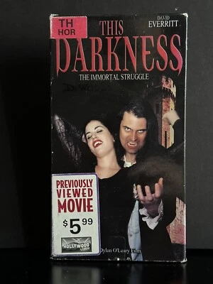 This Darkness VHS RARE Horror VHS The immortal Struggle Brain Damage SOV Vintage - Image 1 of 4