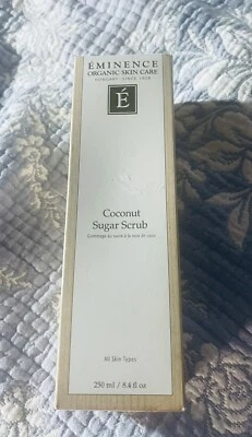 Eminence Coconut Sugar Scrub  8.4oz NEW SEALED FAST SHIP - Image 1 of 4