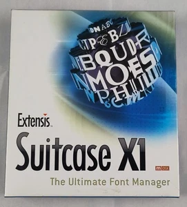 Extensis Suitcase X1 Ultimate Font Manager - Mac os x - Afbeelding 1 van 4