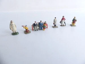 (1) MDM / MARKLIN METAL HO 1: 87 / 8 PERSONNAGES QUAI DE GARE - Picture 1 of 1