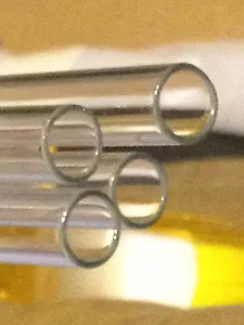 Pyrex glass tubing, 5Pcs 8" long x 10mm O.D x 2.2mm thick wall ( heavy) - Picture 1 of 2