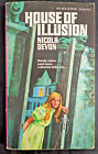 House of Illusion - Nicola Devon Ace Gothic Horror Vintage Paperback 1969