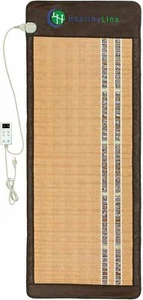 HealthyLine Amethyst Heating Pad Infrared Bio Gemstone Therapy Mat 72 x 24 - Picture 1 of 11