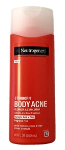 Neutrogena Stubborn Body Acne Cleanser & Exfoliator 8.5 fl oz Discontinued - Picture 1 of 5