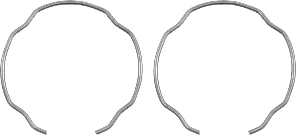 Pair of Fork Oil Seal Retaining Circlips For Yamaha YZ 250 2T 2008 - Image 1 of 1