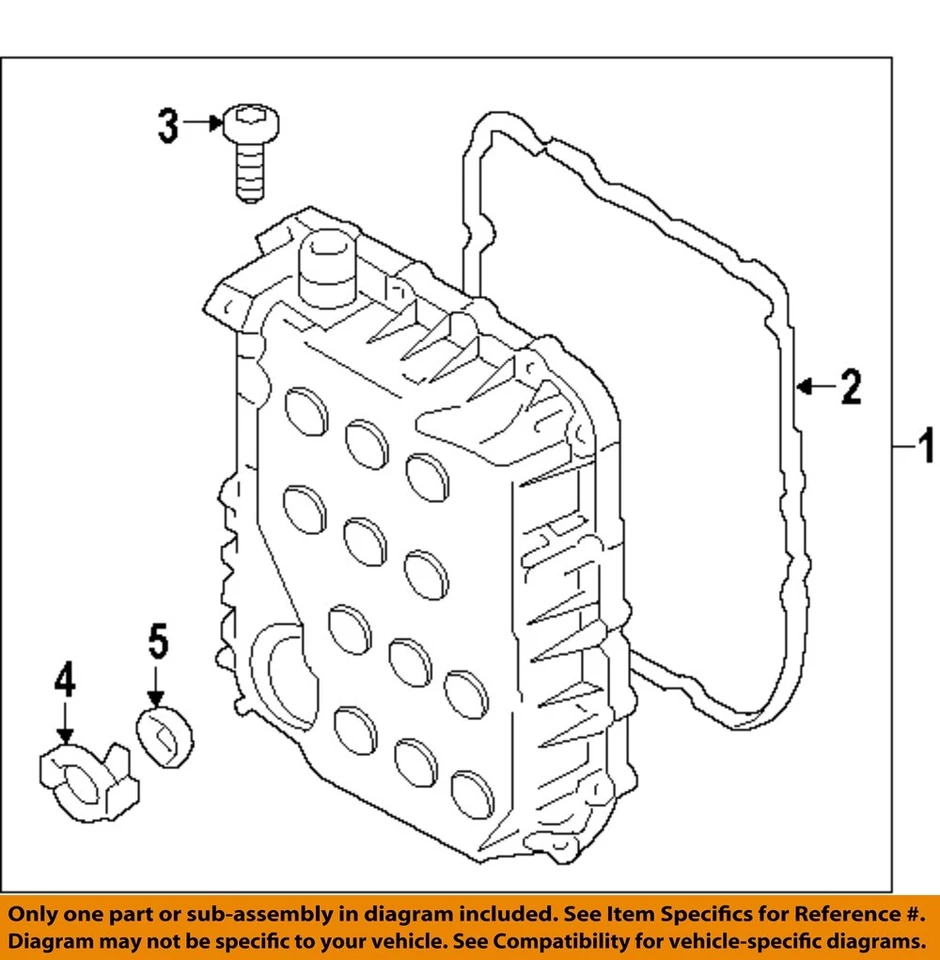 Piezas de transeje de motor HYUNDAI OEM 10-25 Elantra GT 452863B010 Foto 1 de 1