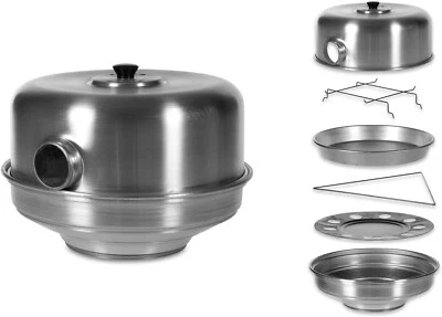 Agnelli Family Fornetto con occhio alluminio puro al 99 % diametro 35 cm - Immagine 1 di 2