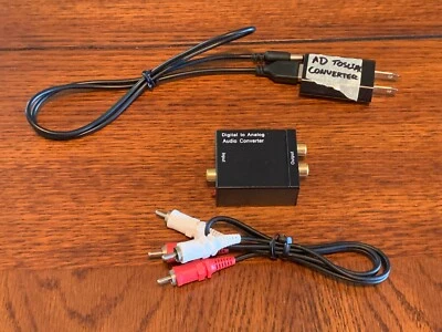 EEEKit Toslink Signal Optical Coaxial Digital to Analog Audio Converter Adapter  - Image 1 of 3