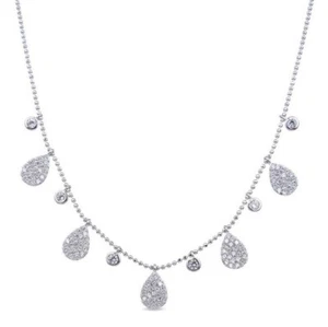 Gargantilla plata de ley Rodiada Luxenter NV0130000 con Circonitas brillantes - Imagen 1 de 7