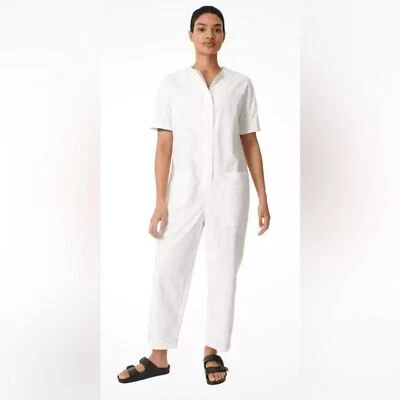 全新带标签 Sweaty Betty 敏捷锅炉服白色 L 码 — 第 1/4 张图片