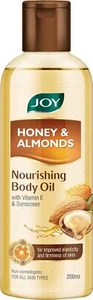 Joy Honig & Mandeln Pflegend Körperöl mit Vitamin E Und Honig 200ml - Picture 1 of 8