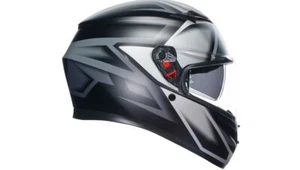 AGV K3 Compound Matte Black Grey Helmet - XX-Large - Picture 1 of 5