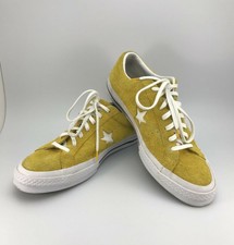 yellow converse low tops