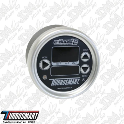 Turbosmart EBoost2 66mm Electronic Boost Controller (Black/Silver) TS-0301-1013 - Image 1 of 4