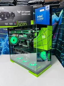 Intel Core i9-14900k Gaming Pc Nvidia RTX 5070 64GB RAM DDR5!! 2TB STORAGE W11 - Picture 1 of 21