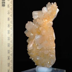Stilbite & Heulandite crystal cluster on Mordenite matrix mineral specimen 429ct - Picture 1 of 9