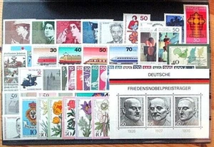 Bund Briefmarken Jahrgang 1975 postfrisch ** komplett - siehe Scan (200814) - Bild 1 von 1