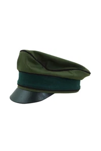 Gorra visera trituradora de algodón Heer Pioneer del Afrikakorps alemán de la Segunda Guerra Mundial - Imagen 1 de 1