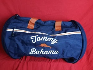Tommy Bahama Tumbler Duffle Bag Collapsible Luxury Luggage Travel Bag - Picture 1 of 6