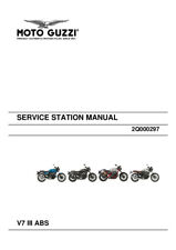 Moto Guzzi V7 III Manuale Officina Riparazione Service Workshop
