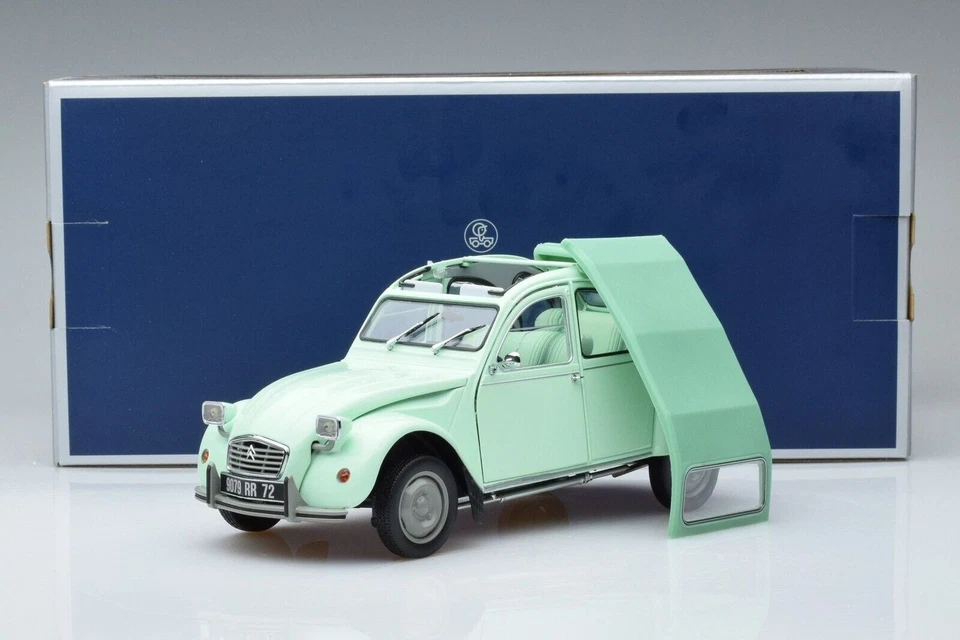 Norev Citroën 2CV 6 Club 1982 Jade Green 1/18 181486 0323 29
