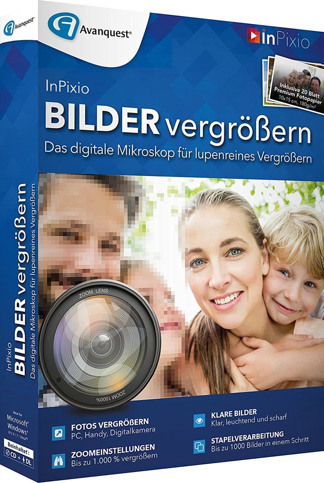  Avanquest Bilder vergrößern Software DVD EAN 4023126119360 digitale Mikroskop - Bild 1 von 1