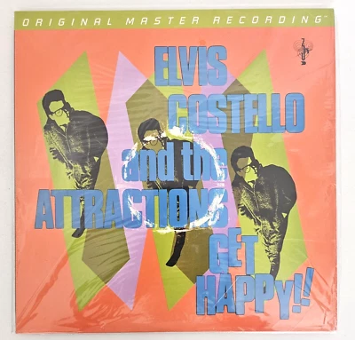 Elvis Costello & the Attractions - Get Happy !! Vinyl MFSL 2334- 2011 NEW  0207 - Image 1 of 3