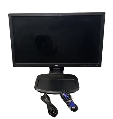 LG 24MB35P-B 24" 1920x1080 FHD LED Backlit IPS LCD Monitor VGA DVI w/Stand&Cable - Image 1 of 3