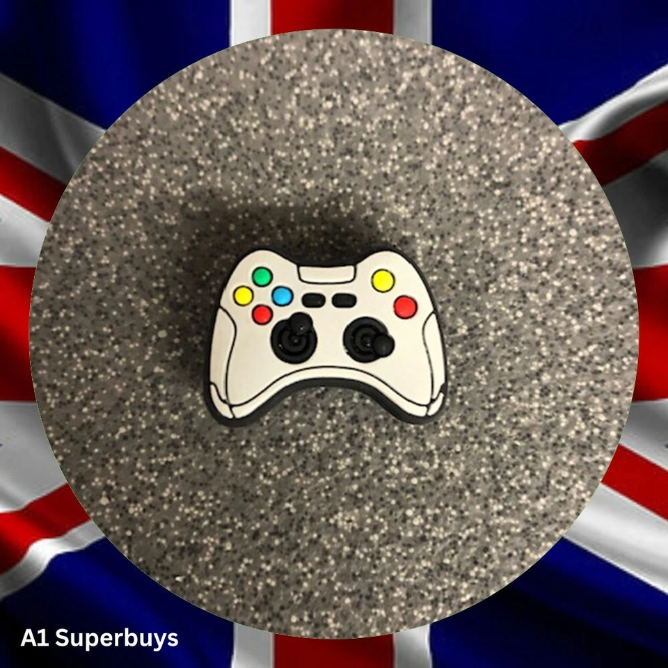 Gaming Shoe Charm for Croc Clogs - Rubber - Gamer - Joypad - Controller
