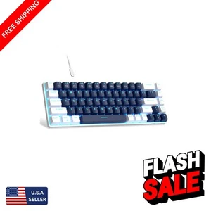 Lightweight 60% Portable Mechanical Keyboard - Blue Switch & Backlit Modes - Picture 1 of 11