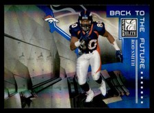 2007  Donruss Elite Back to the Future Blue  Rod Smith / Brandon Marshall SN400