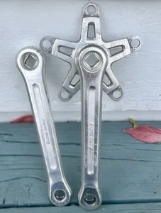 Sugino Super Maxy Crankset 170 Vintage Square Taper Crank Arms 70s 80s BMX Bike - Picture 1 of 7