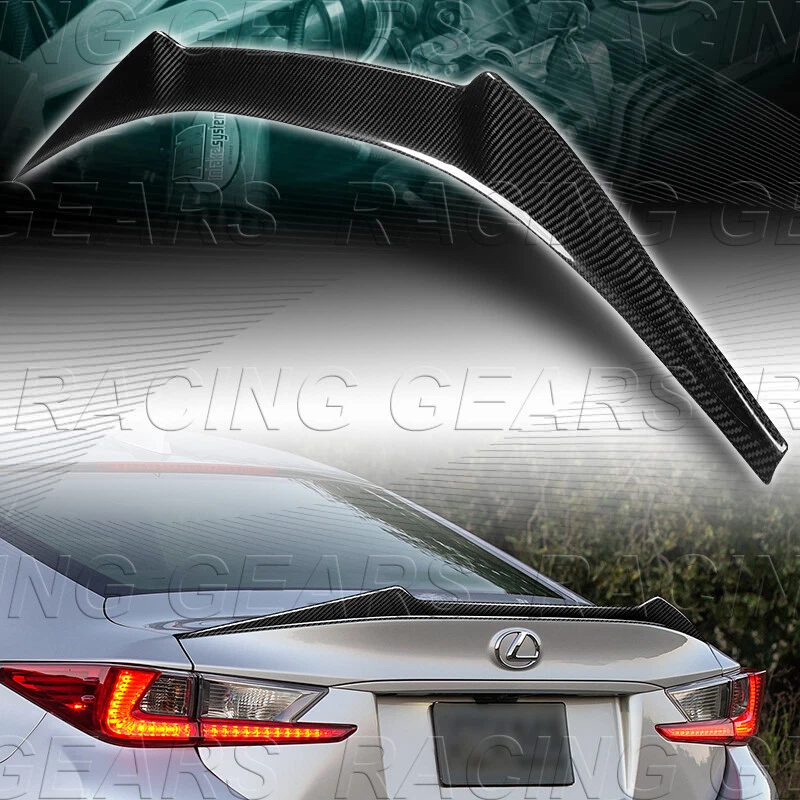ALERÓN DE MALETERO DE FIBRA DE CARBONO ESTILO V PARA 15-24 LEXUS RC200t RC300 RC350 CUPÉ Foto 1 de 4