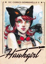 #7 HAWKGIRL 2018 Cryptozoic DC Bombshells Series 2 Juri H Chinchilla
