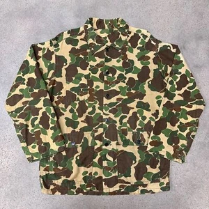 Chaqueta de Caza Camuflada Pato Botón 13 Estrellas Años 60 De Colección - Imagen 1 de 5