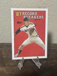 Nolan Ryan 1988 Topps #6 1987 Record Breakers Houston Astros - Bild 1 von 2