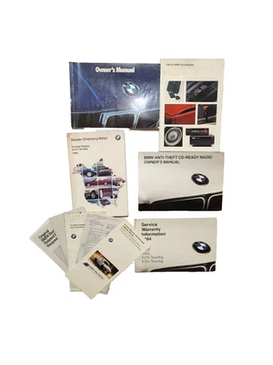 BMW 525i 530i 540i 1994 manual del propietario con estuche Foto 1 de 4