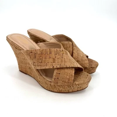Sandalias entrecruzadas Charles By Charles David para mujer Latrice con cuña de corcho 8 Foto 1 de 4