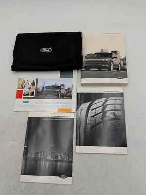 Ford Flex 2013 manual del propietario y guía de garantía con estuche de lona Ford limpio Foto 1 de 4