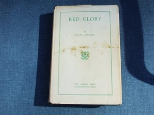 Red Glory by Julia A Drake 1956 HC Historical Novel Possibly Signed - Imagen 1 de 10