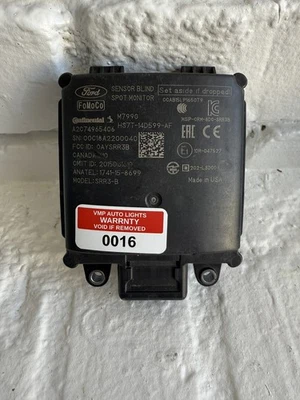 Módulo de control de punto ciego sensor Ford Fusion 2017-2020 pieza OEM #HS7T-14D599-AF Foto 1 de 4
